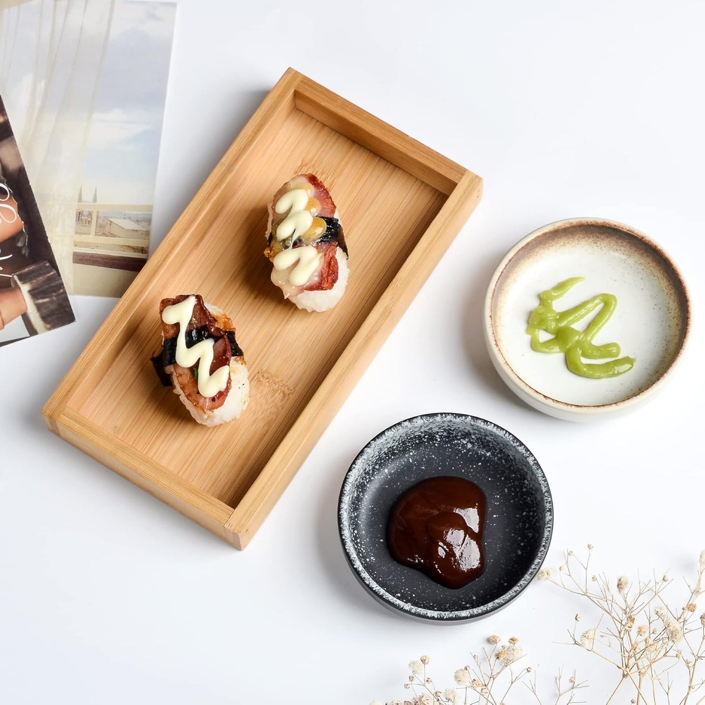 Set of 6 Ceramic Mini Bowls ā 3 Oz Dipping Bowls, Small Snack & Condiment Dishes, Vintage Glaze, Durable & Stackable, Microwave & Dishwasher Safe